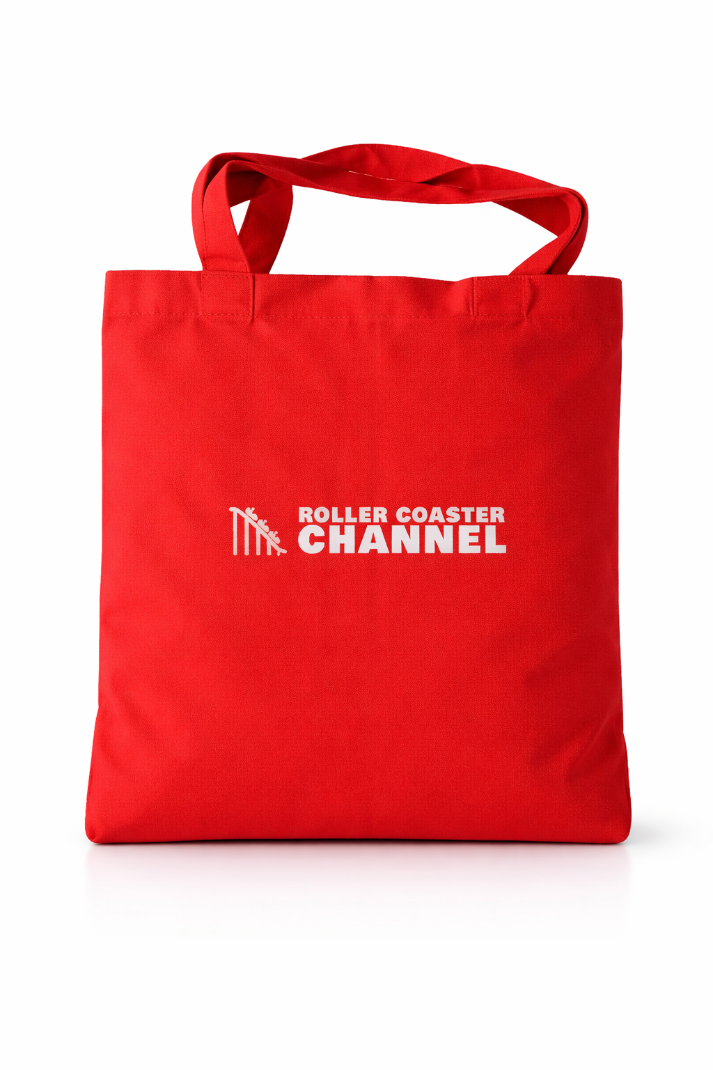 Roller Coaster Channel Tote Bag โ Red Edition